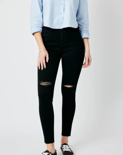 Black Ripped Skinny Jeans